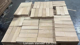 Europa Weiße Eichenholzfußbodenfolie ABC-Qualität MDF/Fancy Sperrholz