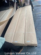 0.4mm-Panel Weiße Eiche Holz Veneer AAA gute in Lager Crown Cut