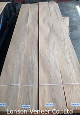 0.50mm Weiße Eiche Holz Veneer amerikanische Krone Schnitt Panel AAA-Grade