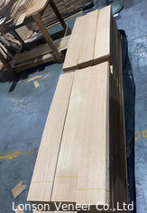 Europa Weiße Eichenholzfußbodenfolie AB-Klasse helle Farbe 1,2 Dicke