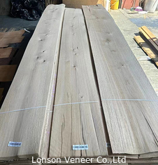2.0mm Knotty White Oak Wood Veneer für Möbel im Retro-Stil