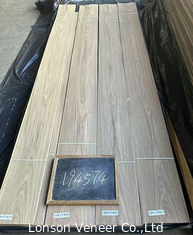 Krönung geschnitten American Walnut Veneer Natur AA Grade Dicke 0,42 mm Leichte Farbe