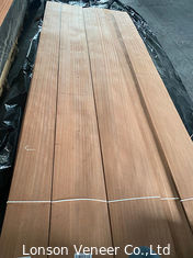 Flacher geschnittener Grad 0.45MM Möbel Sapele-Furnierholz Sapelli Platten-C