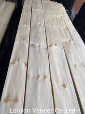 Soem-Naturholz-Furnier-Blattebene schnitt Länge der knorrigen Kiefern-12% der Feuchtigkeits-250cm