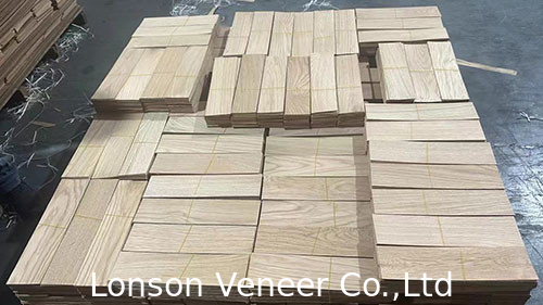 Europa Weiße Eichenholzfußbodenfolie ABC-Qualität MDF/Fancy Sperrholz