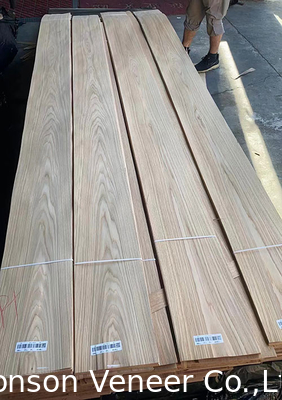 0.50mm Weiße Eiche Holz Veneer amerikanische Krone Schnitt Panel AAA-Grade