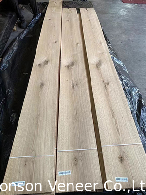 2.0mm Knotty White Oak Holz Veneer Verschiedene Stile Waren auf Lager