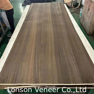 0.5 mm Viertelschnitt geräucherte europäische Eichenholzfurniere 250 cm Länge für Möbel