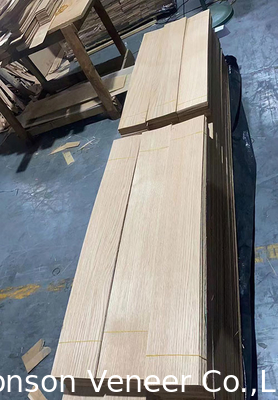 Europa Weiße Eichenholzfußbodenfolie AB-Klasse helle Farbe 1,2 Dicke