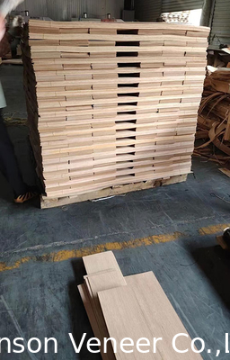 Europa Weiße Eichenholzfußbodenfolie AB-Klasse helle Farbe 1,2 Dicke