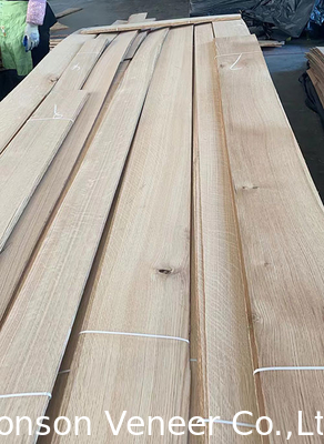 0.42 - 2,0 mm Flockenecke Weiße Eichenholzfurniere für Retro-Möbel