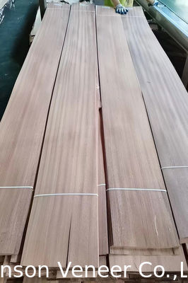 1 mm Sapele Holz Veneer Sapelli Flachschnitt Panel AA-Klasse Möbel Tür