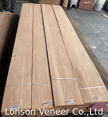 Viertelschnitt Rot-Eiche-Venier Dicke 0,45 mm Holz-Venier-Panel AAA-Grad
