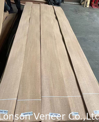 Viertel gerade Rote Eiche natürliche Furnierplatte 0,5 mm Dicke AAA-Grade