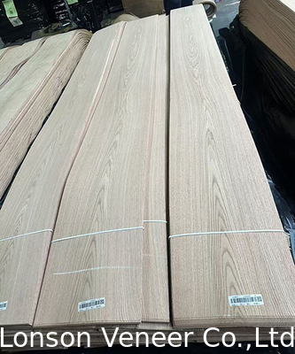 Kronen geschnitten Rot-Eiche Veneer-Panel 0,5 mm Holz Veneer AA-Qualität Färbung