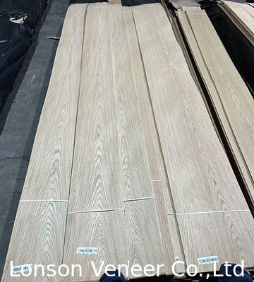 Bergkorn geschnitten Weiß Eichenholz Veneer 0,5 mm Panel AA-Grade Möbel, Tür