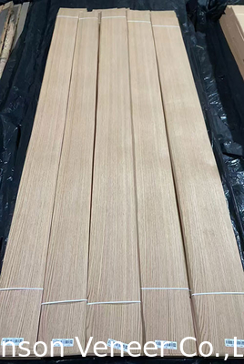 Natürliche Rote Eichenplatte Veneer 0,5 mm Dicke AA+ Grade Immer auf Lager