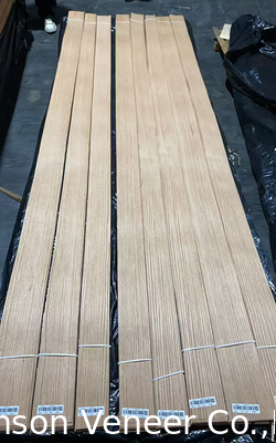 Natürliche Rote Eichenplatte Veneer 0,5 mm Dicke AA+ Grade Immer auf Lager