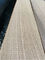 Furnieren Viertel gesägte weiße Eiche ISO9001 0.7mm Möbel-Furnierholz